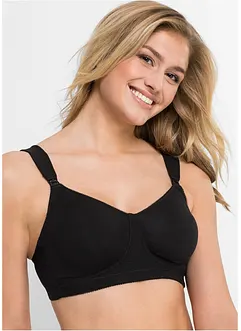 Reggiseno allattamento senza ferretto  con cotone biologico (pacco da 2), bonprix