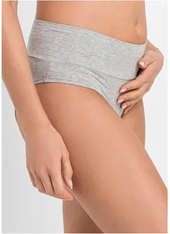 Panty prémaman (pacco da 3) con cotone biologico, bonprix