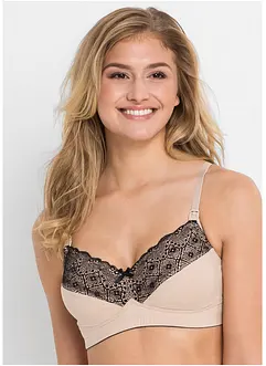 Reggiseno allattamento senza ferretto (pacco da 2) con cotone biologico, bonprix