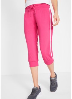 Pantaloni capri da jogging in cotone (pacco da 2), bpc bonprix collection