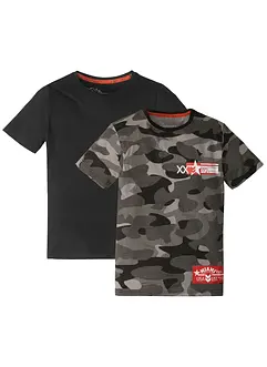 T- shirt in cotone biologico (pacco da 2), bonprix