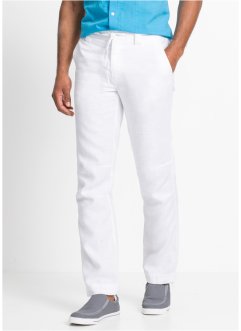 Pantaloni in lino regular fit straight, bpc bonprix collection