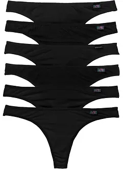 Perizoma con cotone biologico (pacco da 6), bonprix