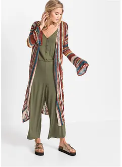 Maxi cardigan a righe, bonprix