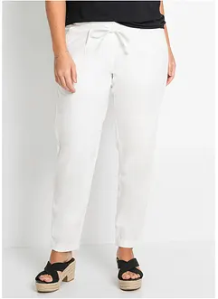 Pantaloni in misto lino, bonprix