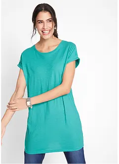 T-shirt lunga in puro cotone, bonprix