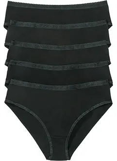 Slip alto (pacco da 5), bonprix