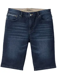 Bermuda di jeans elasticizzati slim fit, bonprix