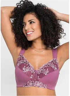 Reggiseno senza ferretto con spalline imbottito (pacco da 2), bonprix