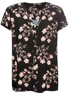 Camicetta a maniche corte in pura viscosa, bonprix