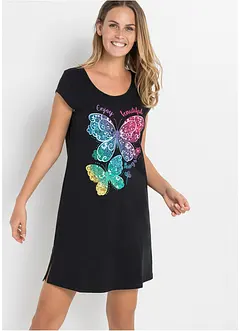 Camicia da notte con cotone biologico, bonprix