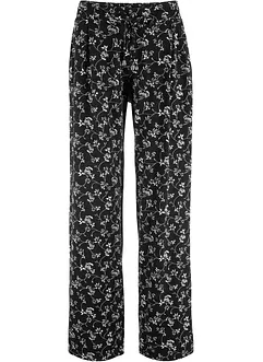 Pantaloni a palazzo in misto viscosa, bonprix