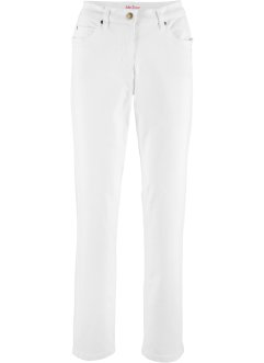 Jeggings con strass Bianco Bonprix Donna Abbigliamento Pantaloni e jeans Jeans Jeggings 