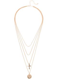 Set composta da 3 collane con ciondolo dallo stile intramontabile - Color argento
