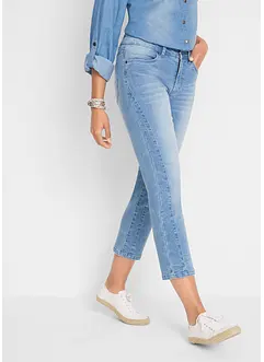 Jeans cropped morbidi, bonprix