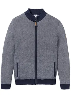 Cardigan con colletto alto, bonprix