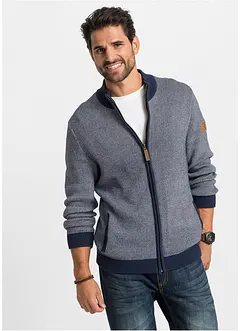 Cardigan con colletto dritto, bonprix