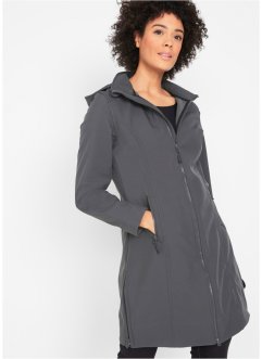 Giacca lunga in softshell, bpc bonprix collection