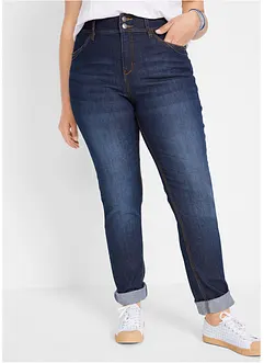 Jeans elasticizzati  comfort a vita alta, slim, bonprix