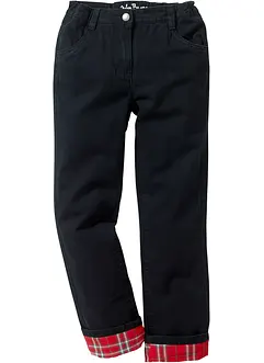 Pantaloni termici con fodera in flanella, bonprix