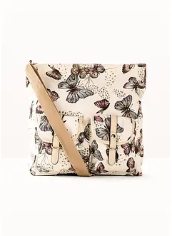 Borsa a tracolla di tessuto, bonprix