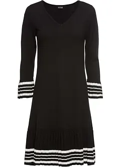 Abito fluente in maglia di misto viscosa, bonprix