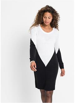 Abito in maglia bicolore, RAINBOW