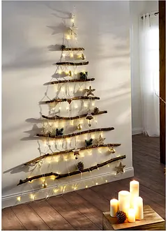 Rete luminosa LED ad albero di Natale, bonprix