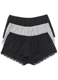 Boxer larghi in viscosa (pacco da 3), bonprix