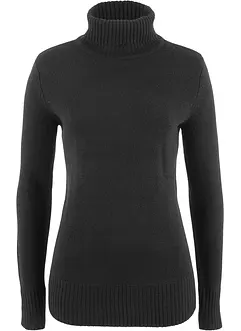 Maglione basic a collo alto, bonprix