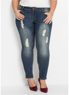 Jeans elasticizzati con cerniere, BODYFLIRT