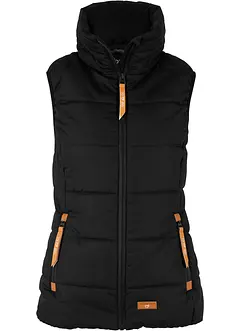 Gilet imbottito a collo alto, bonprix