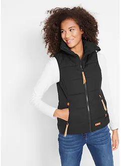 Gilet imbottito a collo alto, bonprix