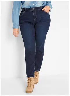 Jeans elasticizzati boyfriend, vita media, bonprix