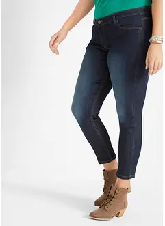 Jeans cropped slim fit, vita media, bonprix