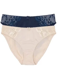 Slip con pizzo delicato (pacco da 2), bonprix