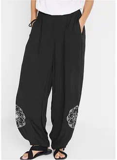Pantaloni alla turca in viscosa, bonprix