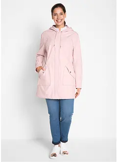 Parka in softshell con cappuccio, bonprix