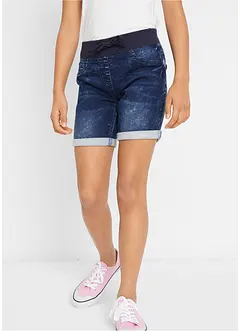 Shorts di jeans, vita media, bonprix