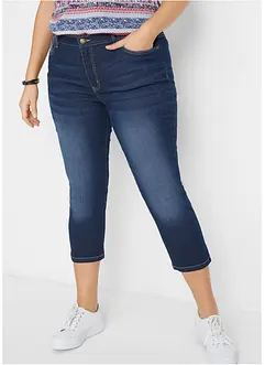 Jeans cropped morbidi, slim fit, bonprix