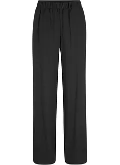 Pantaloni in viscosa con elastico in vita, bonprix