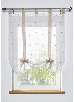 Tenda a pacchetto con fiocchi ricamata con poliestere riciclato, bonprix