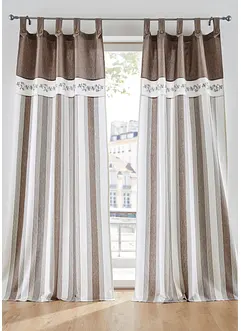 Tenda con fantasia a righe in cotone biologico (pacco da 1), bonprix