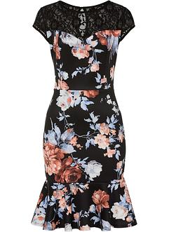 Abito in maglina con pizzo, BODYFLIRT boutique