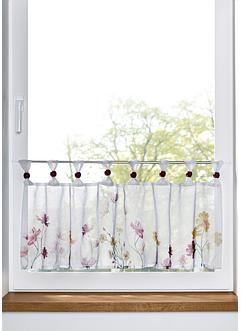 Heimtexland Tenda A Pannello Organza Champagne - 245x60 Cm - Semitrasparente Con Velcro Per Binari A Soffitto - 2