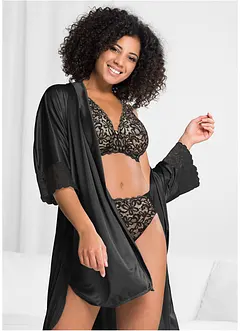 Reggiseno con ferretto e pizzo delicato, bonprix