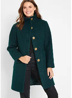 Cappotto bouclé con tasche, bonprix