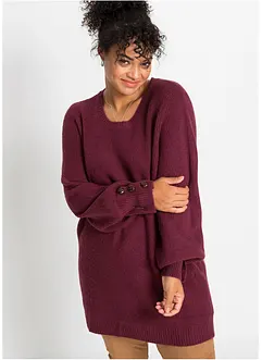 Maglione lungo con bottoni, bonprix