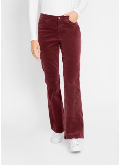 Bonprix Donna Abbigliamento Pantaloni e jeans Pantaloni Pantaloni in velluto Marrone Pantaloni in velluto 