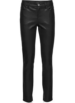 Pantaloni alla caviglia in similpelle, bonprix